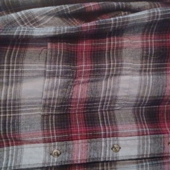 Cactus Man Flannel work shirt men's size large - Picture 3 of 4